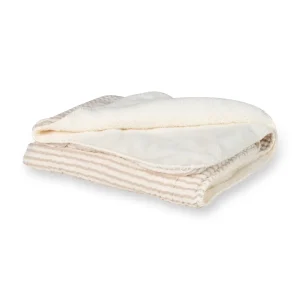 Quax Natural newborn blanket – Stripes