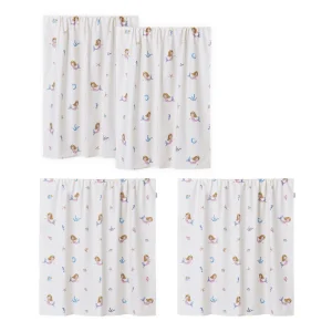 Hoppekids Mermaid gordijn – verhoogde halfhoogslaper 90×200