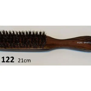 Haarborstel donker 21cm 122d op blister