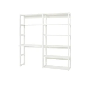 Hoppekids Storey bureau met boekenkast – 8 legplanken – 80 cm