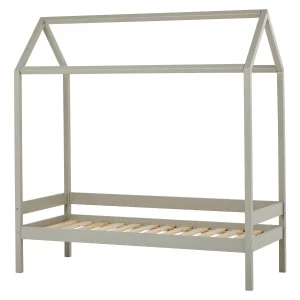 Hoppekids ECO Comfort huisbed 70×160 – Dove Grey