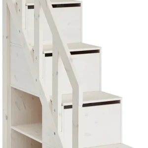 Lifetime trapkast voor hoogslaper 177 en stapelbed whitewash