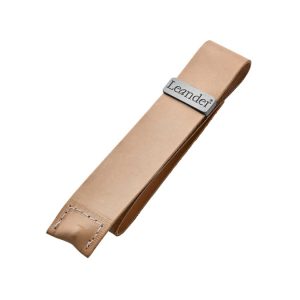 Leander leren bandje voor veiligheidsbeugel – natuurlijk