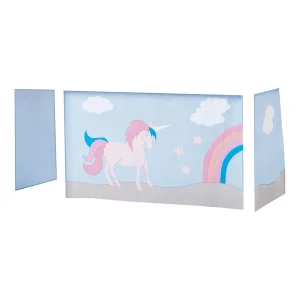 Hoppekids Unicorn gordijn – halfhoog en stapelbed 70×160