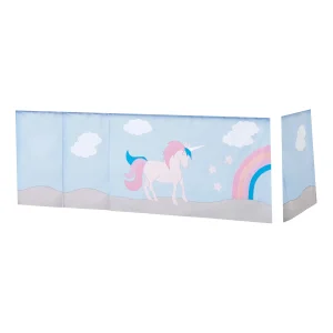 Hoppekids Unicorn gordijn – halfhoog en stapelbed 90×200