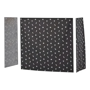 Hoppekids Pets gordijn – verhoogde halfhoogslaper 70×160