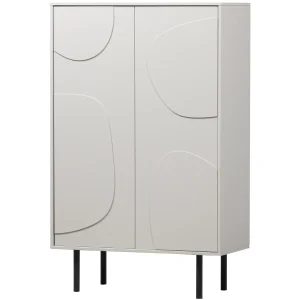 Woood Cadiz opbergkast – grenen / mist