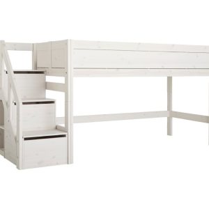 Lifetime halfhoogslaper trapkast whitewash