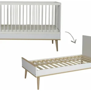 Quax Flow ombouwbed 70×140 White & Oak