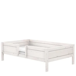 Lifetime Original bedbank met uitvalbeschermers 120×200 – whitewash