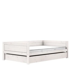 Lifetime Original bedbank met lade 120×200 – whitewash