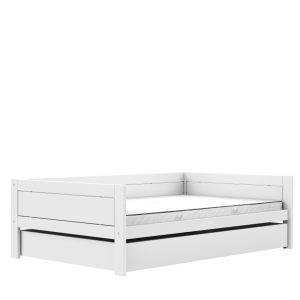 Lifetime Original bedbank met lade 120×200 – wit