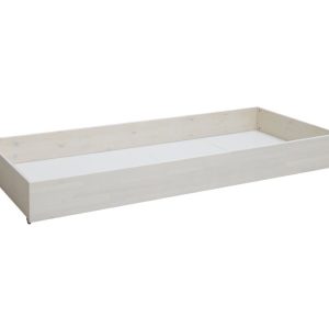 Lifetime bedlade whitewash 90×200