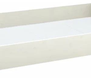 Lifetime bedlade whitewash 120×200
