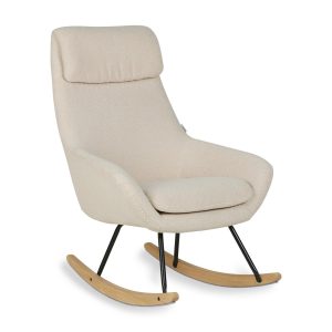 Quax Nordic schommelstoel adult Sheep Beige