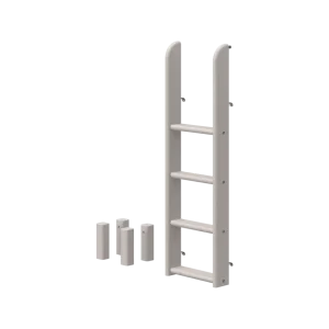 Flexa Classic potenset en ladder voor stapelbed greywash