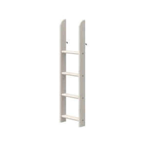Flexa Classic rechte ladder voor verhoogde halfhoogslaper whitewash