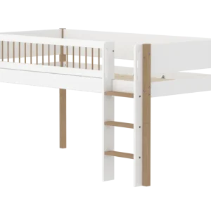 Flexa Nor Halfhoogslaper m. spijlen rechte ladder