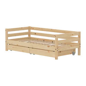 Flexa Classic RAW bedbank met opberglades 90×200 grenen