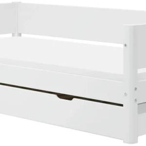 Flexa White Bedbank met onderschuifbed