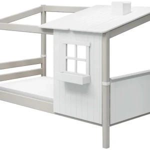 Flexa Classic 1/2 huisbed 90×200 greywash