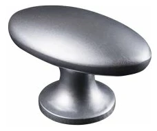 Lifetime ovalen knop alu