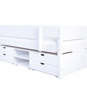 Manis-h Ariel bedbank met opbergruimte en uitvalbeschermer