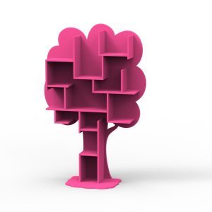 Mathy by Bols Louane boom boekenkast – zomer roze