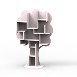 Mathy by Bols Louane boom boekenkast – poeder roze