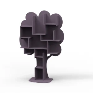 Mathy by Bols Louane boom boekenkast – cuberdon violet