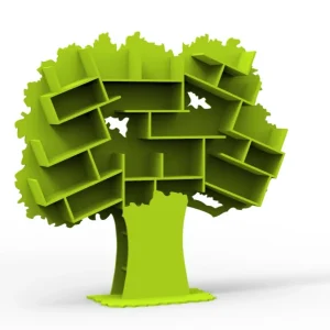 Mathy by Bols Tess grote boom boekenkast – appel groen