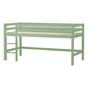 Hoppekids ECO Dream halfhoogslaper 90×200 – Pale Green