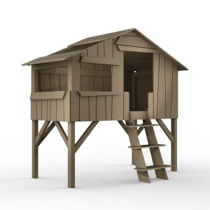 Mathy by Bols boomhut halfhoogslaper 90×190 – vlas