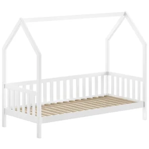 Vipack Cabane huisbed MH 90×200 – wit