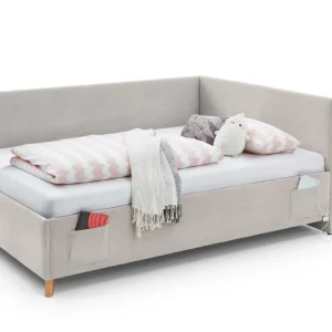 Meise Möbel twijfelaar met rugleuning Cool – 120×200 – Beige ribstof