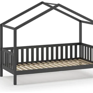 Vipack Dallas bed mh 90×200 antraciet