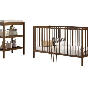 Jaxx Dino 2-delige meegroeikamer walnoot