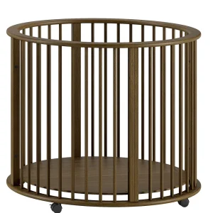 Jaxx Dino ronde box – walnoot