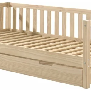 Vipack Fritz kajuitbed + bedlade Milky Pine