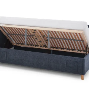 Meise Möbel Kofferbed met rugleuning Fun – 140×200 – Blauw