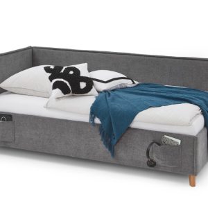 Meise Möbel twijfelaar met rugleuning Fun – 120×200 – Grijs