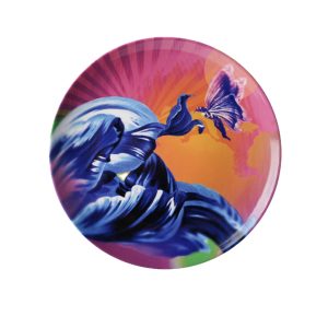 Heinen Delfts Blauw bord Color Pop Tulip