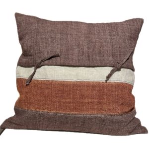 Kussen linnen bruintinten