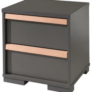 Vipack London nachtkastje antraciet