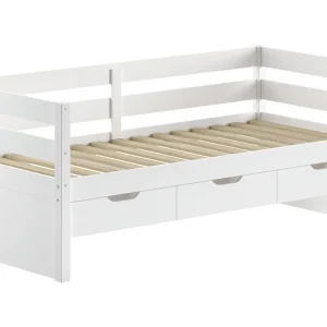 Vipack Margrit kajuitbed met lades wit