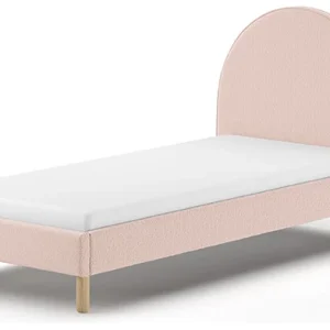 Vipack Moon bed 90×200 boucle roze