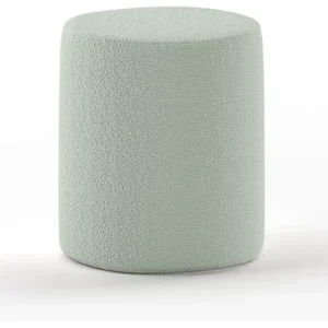 Vipack Moon nachttafel / poef boucle groen