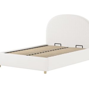 Vipack Moon storagebed 140×200 boucle wit