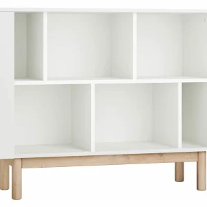 Pinio Miloo lage boekenkast – wit