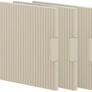 Pinio Miloo 3 extra deuren voor brede boekenkast – champagne